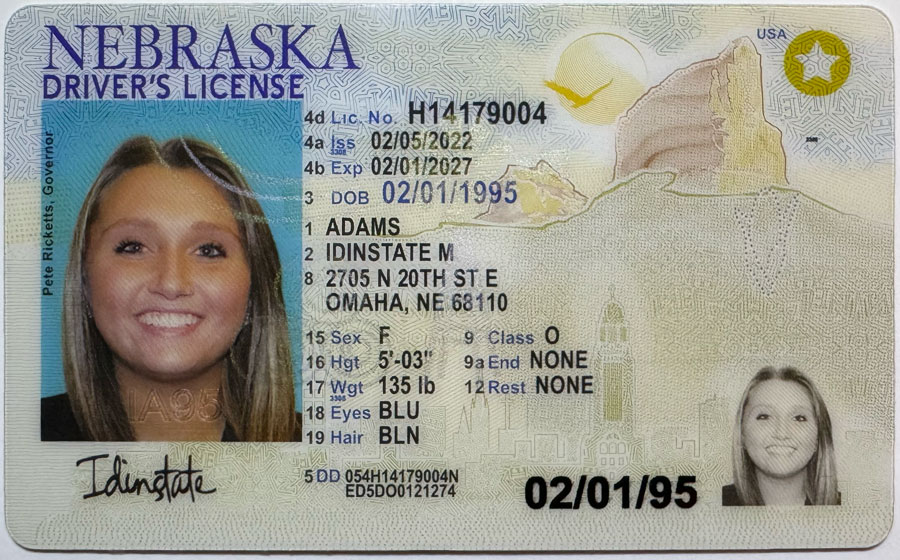 IDINSTATE.CC New NEBRASKA State Fake ID